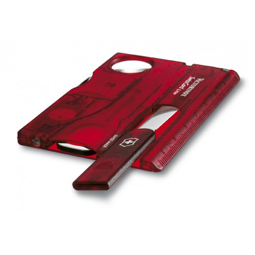 Швейцарская карточка Victorinox SwissCard, красная*