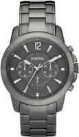 Fossil Grant Plated Stainless Steel Watch - Smoke FS4584