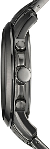 Fossil Grant Plated Stainless Steel Watch - Smoke FS4584