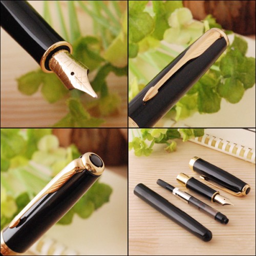 Parker Sonnet F530 Essential Lacquer Black GT S0808700