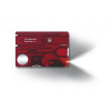 Швейцарская карточка Victorinox SwissCard Lite, красная*