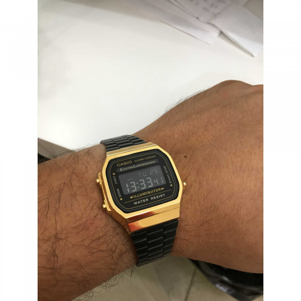 Casio Vintage A168WEGB-1B