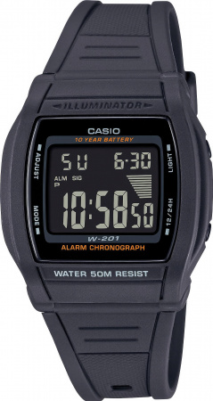 Casio Collection W-201-1B