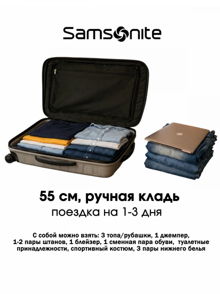 Чемодан Samsonite CW-25001 ручная кладь Proxis