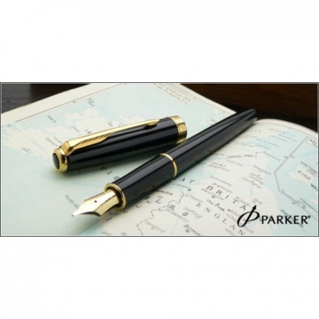 Parker Sonnet F530 Essential Lacquer Black GT S0808700